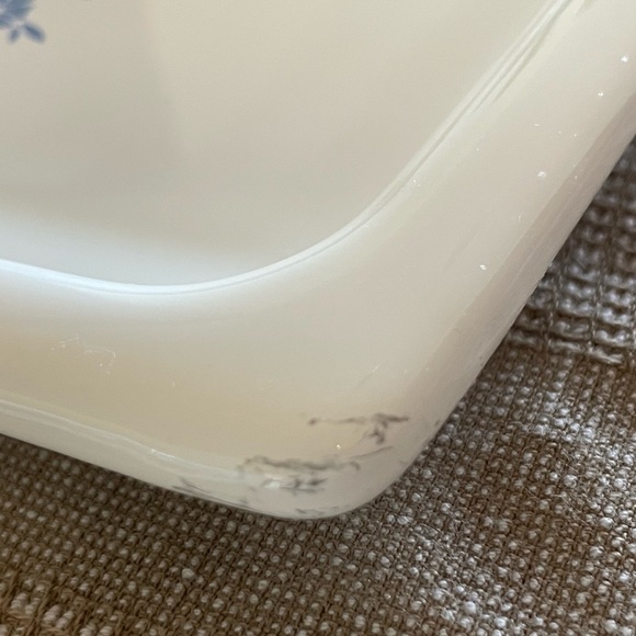 ***SOLD***VTG Corning Ware “Blue Cornflower Bake Broil Pan” P-35-B - Picture 6 of 10